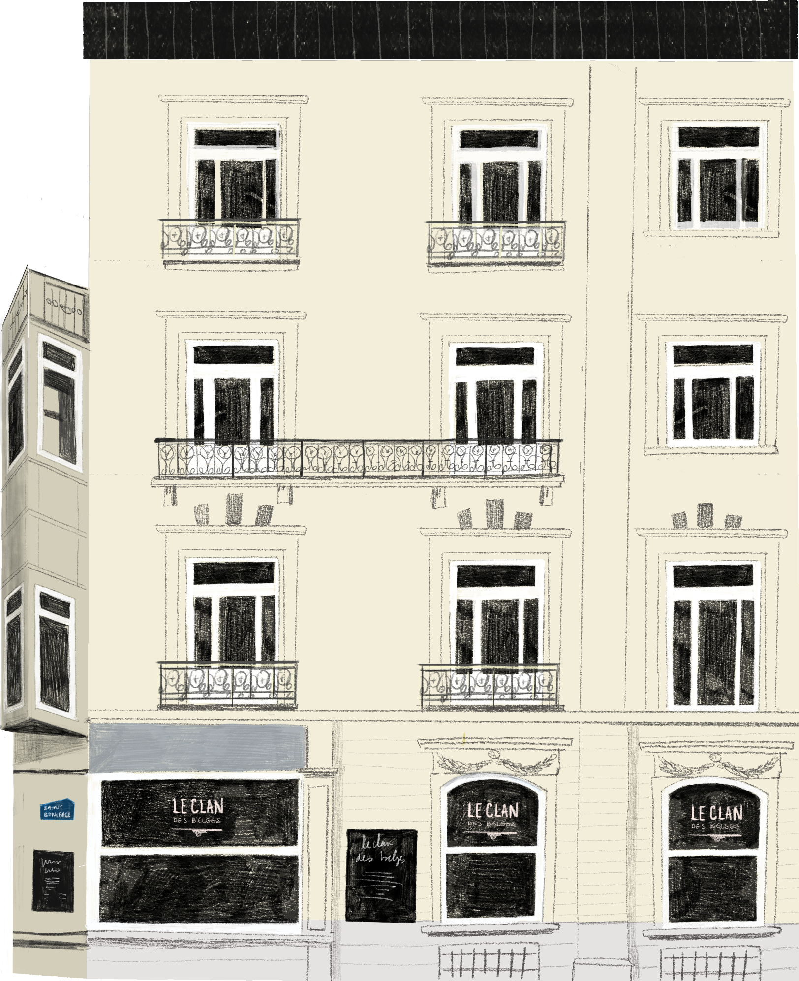 Le Clan des Belges -  Ixelles Bruxelles
