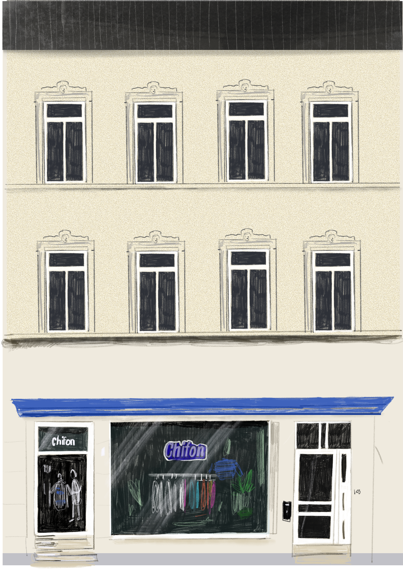 Chifon -  Ixelles Bruxelles