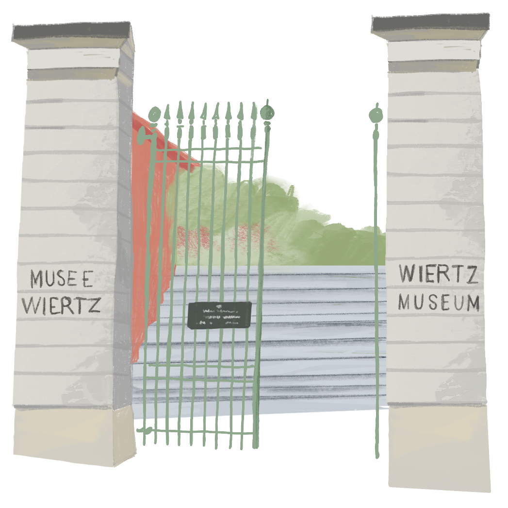 Musée Wiertz -  Ixelles Bruxelles